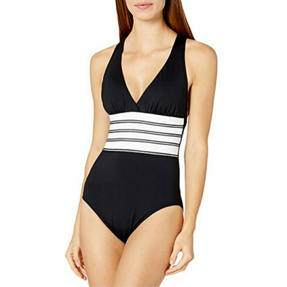 La Blanca Chic Tummy Control  Swim